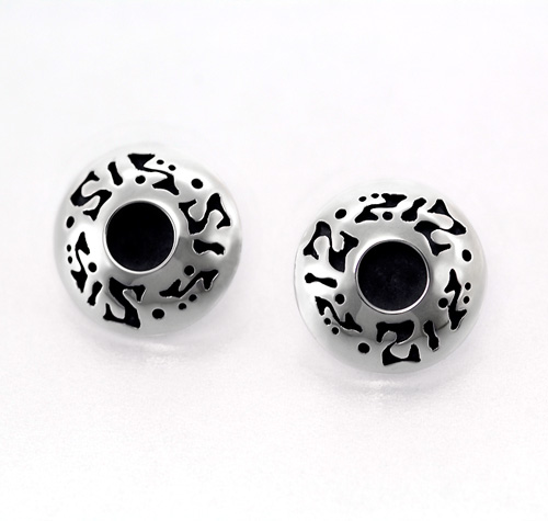 Сребърни обеци Z