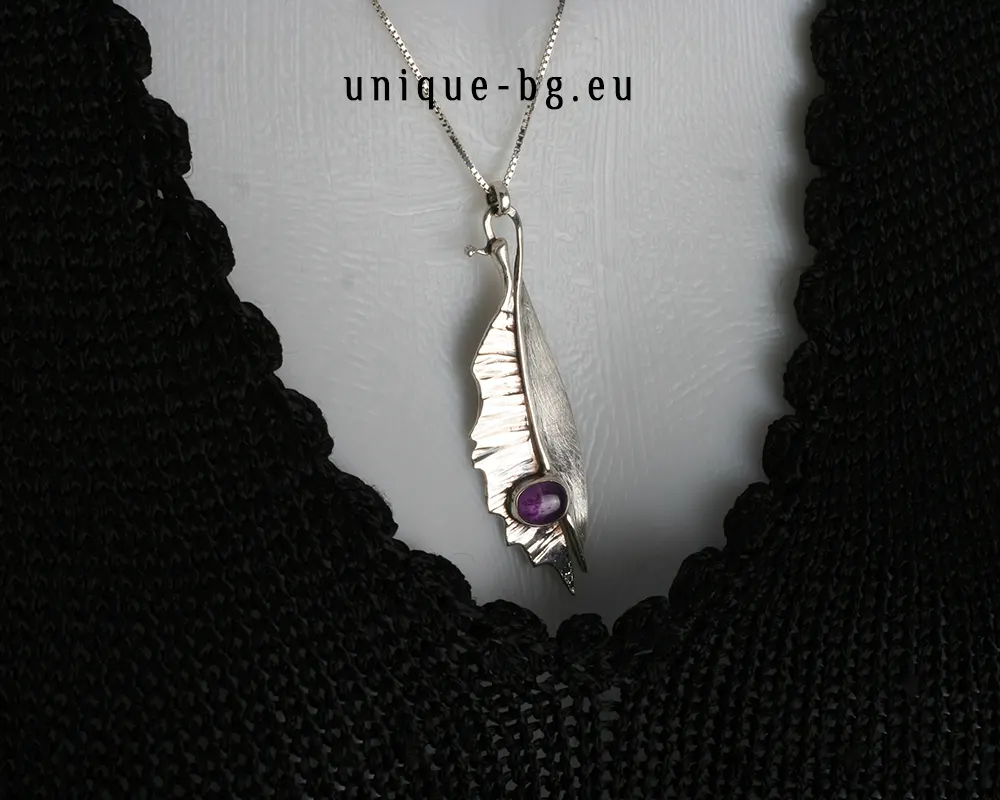 Стилни бижута с естествен аметист