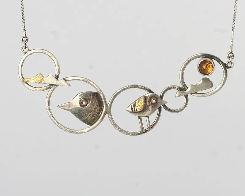 Orecchini con citrino: argento sterling 925, pietra preziosa curativa (8 x 10 mm) - Italia