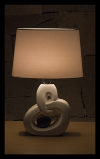 Керамична настолна лампа - лампион